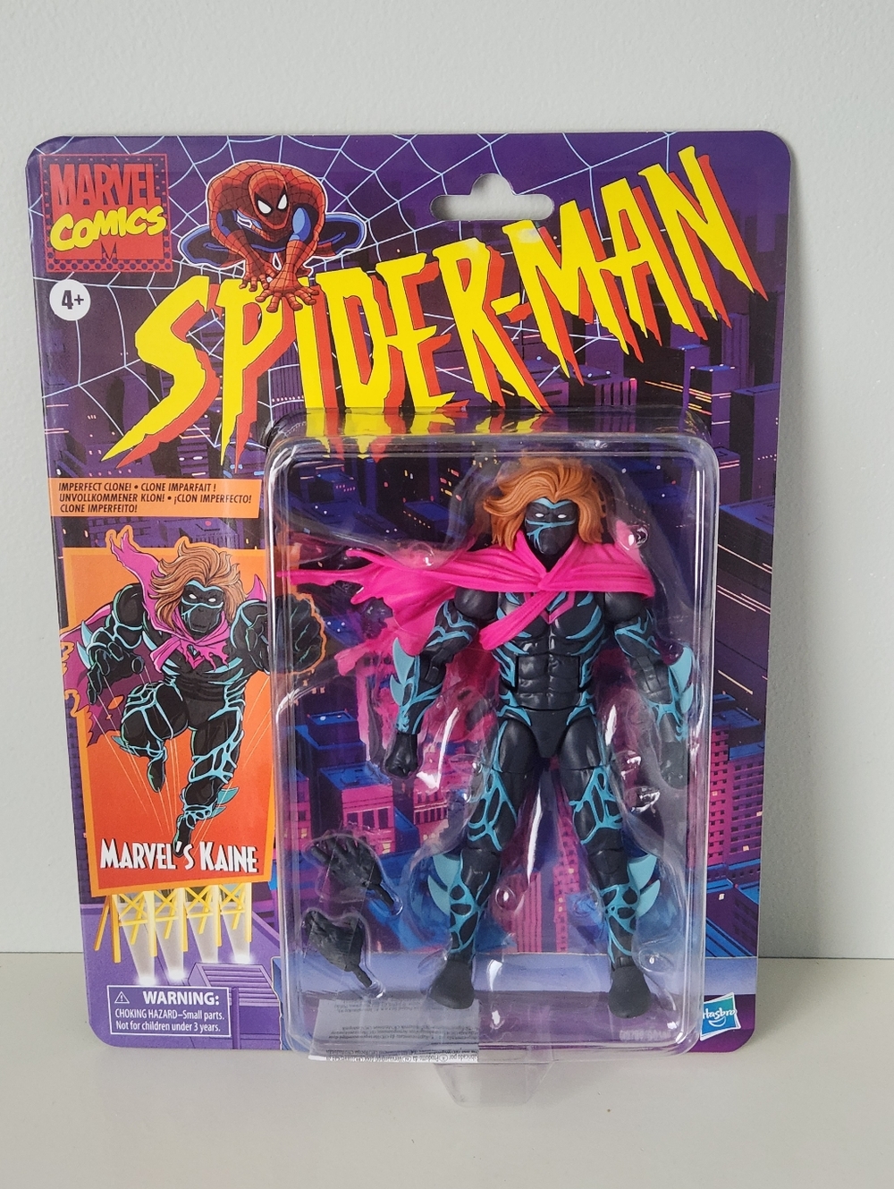 Marvel Legends Retro Spider-Man KAINE Action Figure NIP 6" Hasbro Comic